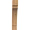 Ekena Millwork 5 1/2"W x 28"D x 32"H Merced Smooth Knee Brace, Western Red Cedar BRC06X28X32MRC00SWR - alternate 3